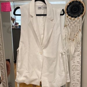 Zara blazer vest